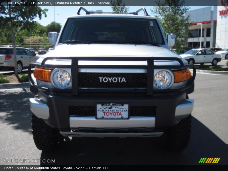 Titanium Metallic / Dark Charcoal 2008 Toyota FJ Cruiser 4WD