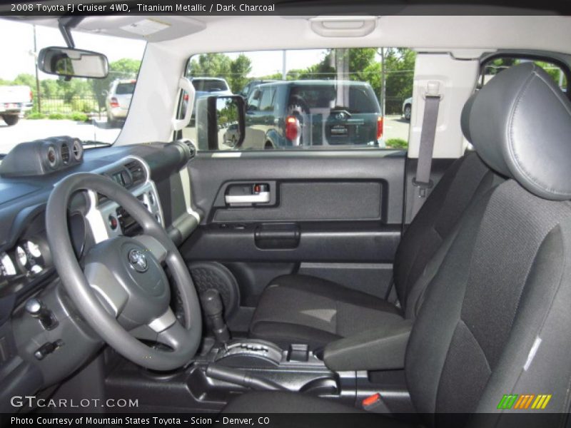 Titanium Metallic / Dark Charcoal 2008 Toyota FJ Cruiser 4WD