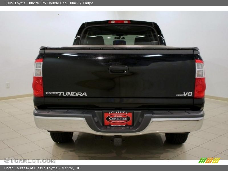 Black / Taupe 2005 Toyota Tundra SR5 Double Cab