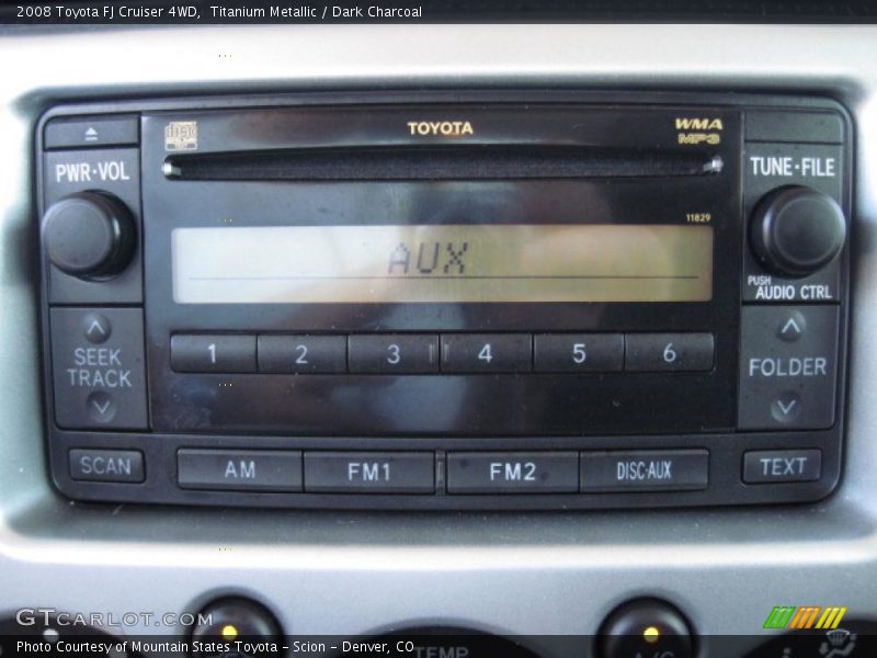 Titanium Metallic / Dark Charcoal 2008 Toyota FJ Cruiser 4WD