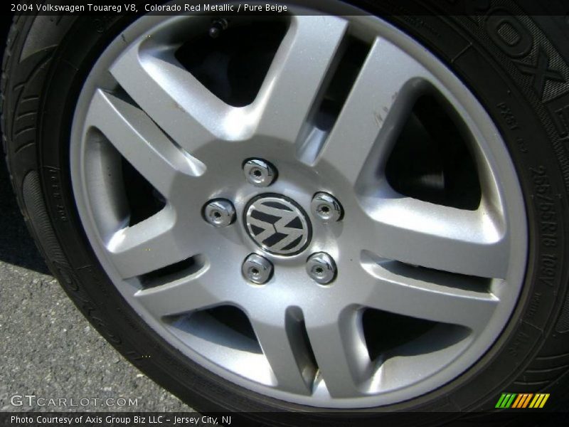 Colorado Red Metallic / Pure Beige 2004 Volkswagen Touareg V8