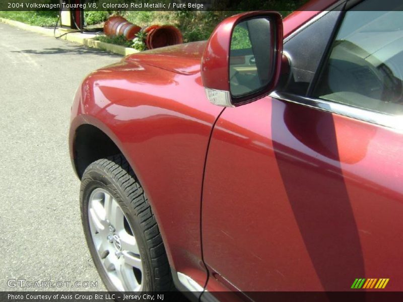 Colorado Red Metallic / Pure Beige 2004 Volkswagen Touareg V8