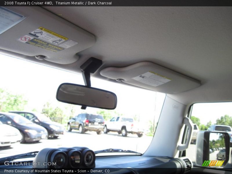 Titanium Metallic / Dark Charcoal 2008 Toyota FJ Cruiser 4WD