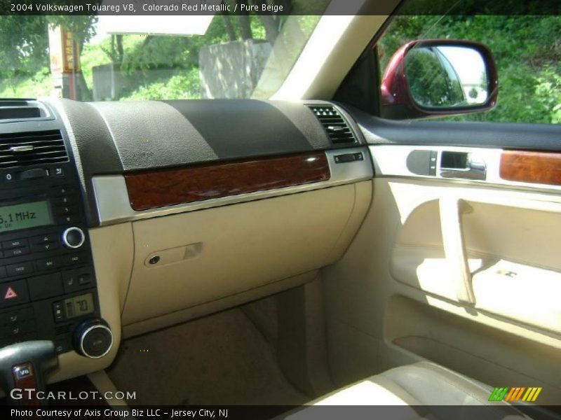 Colorado Red Metallic / Pure Beige 2004 Volkswagen Touareg V8