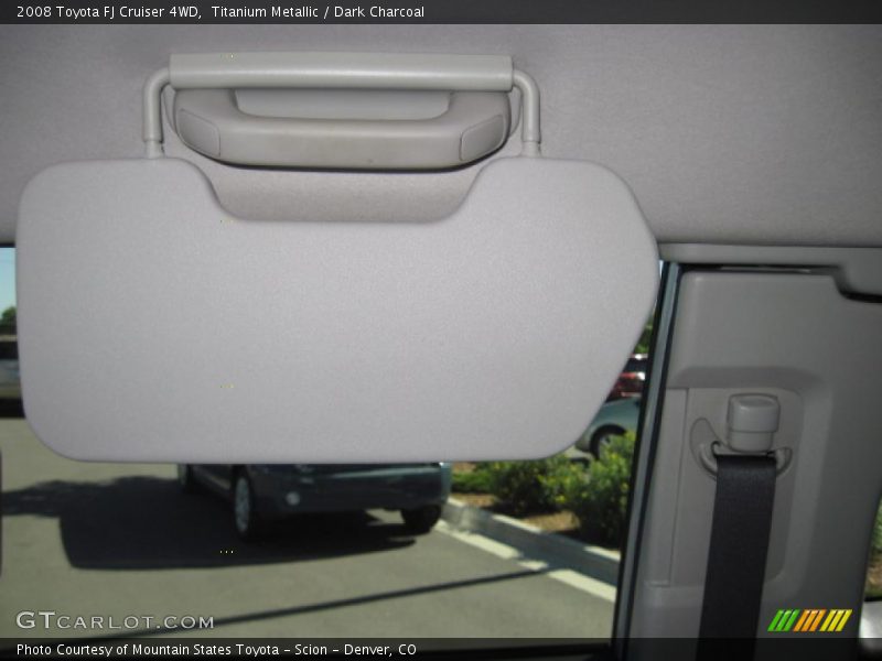 Titanium Metallic / Dark Charcoal 2008 Toyota FJ Cruiser 4WD