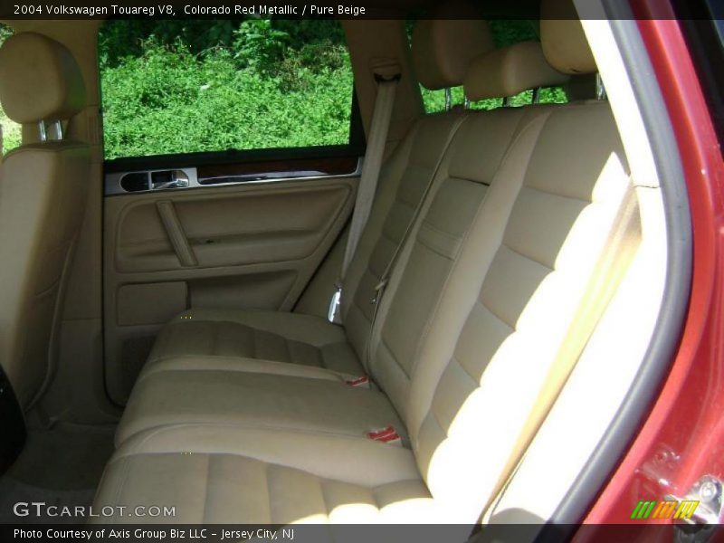 Colorado Red Metallic / Pure Beige 2004 Volkswagen Touareg V8