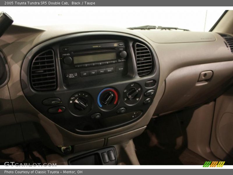 Black / Taupe 2005 Toyota Tundra SR5 Double Cab