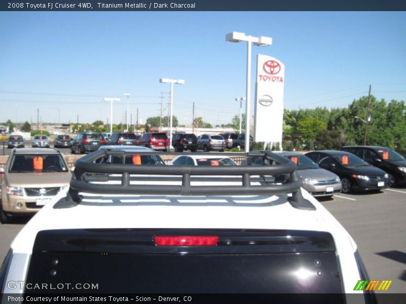 Titanium Metallic / Dark Charcoal 2008 Toyota FJ Cruiser 4WD