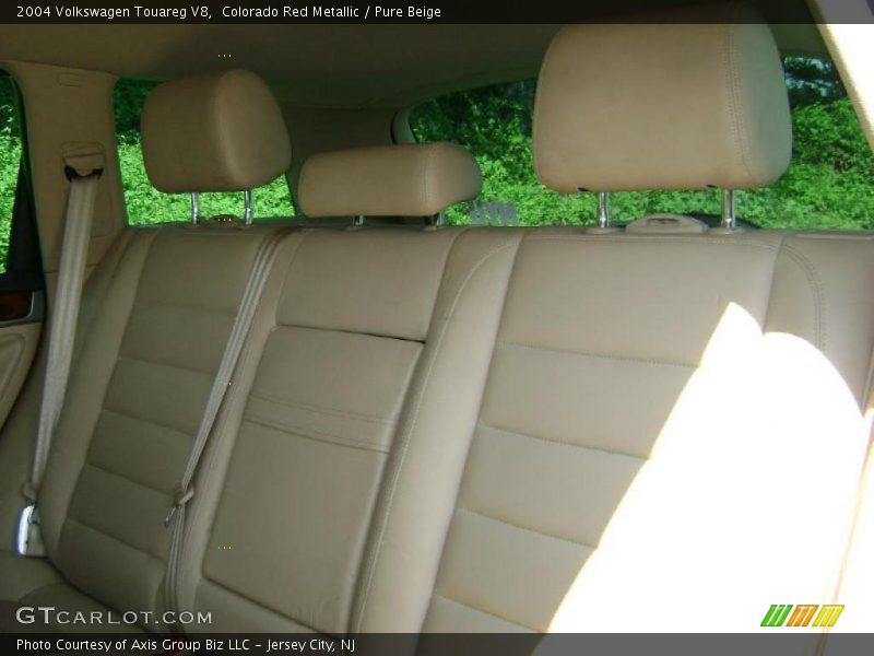 Colorado Red Metallic / Pure Beige 2004 Volkswagen Touareg V8