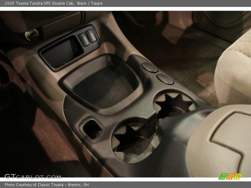 Black / Taupe 2005 Toyota Tundra SR5 Double Cab
