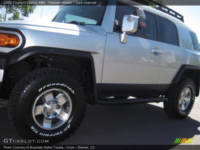Titanium Metallic / Dark Charcoal 2008 Toyota FJ Cruiser 4WD