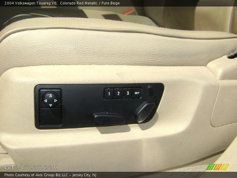 Colorado Red Metallic / Pure Beige 2004 Volkswagen Touareg V8