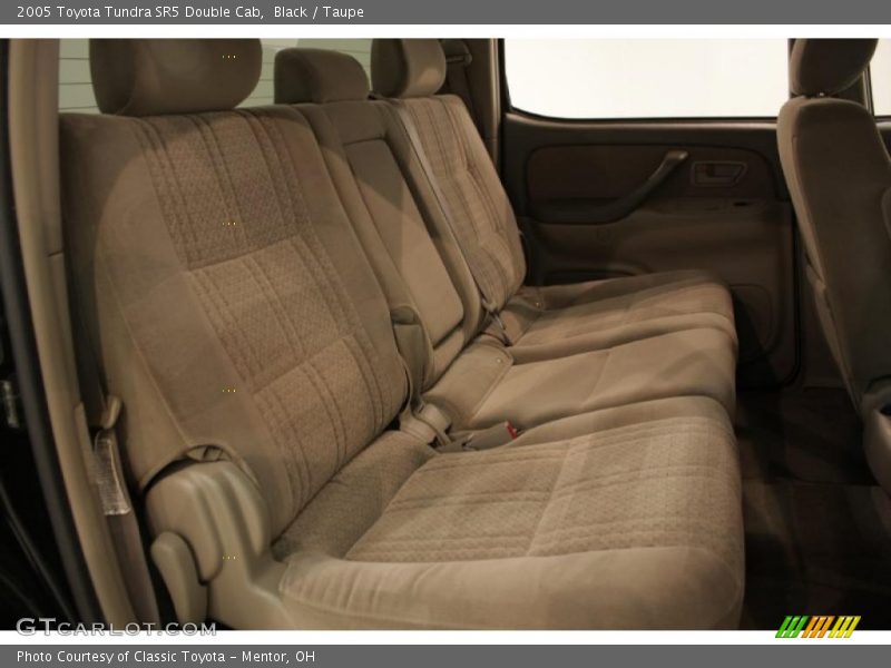Black / Taupe 2005 Toyota Tundra SR5 Double Cab