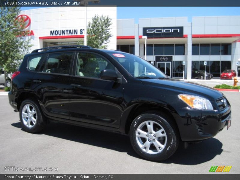 Black / Ash Gray 2009 Toyota RAV4 4WD