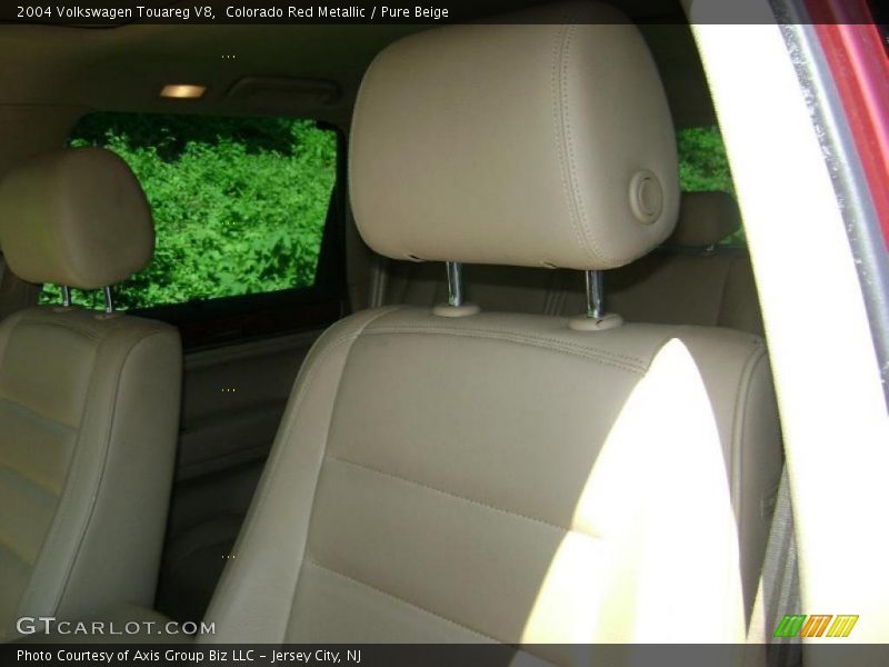 Colorado Red Metallic / Pure Beige 2004 Volkswagen Touareg V8
