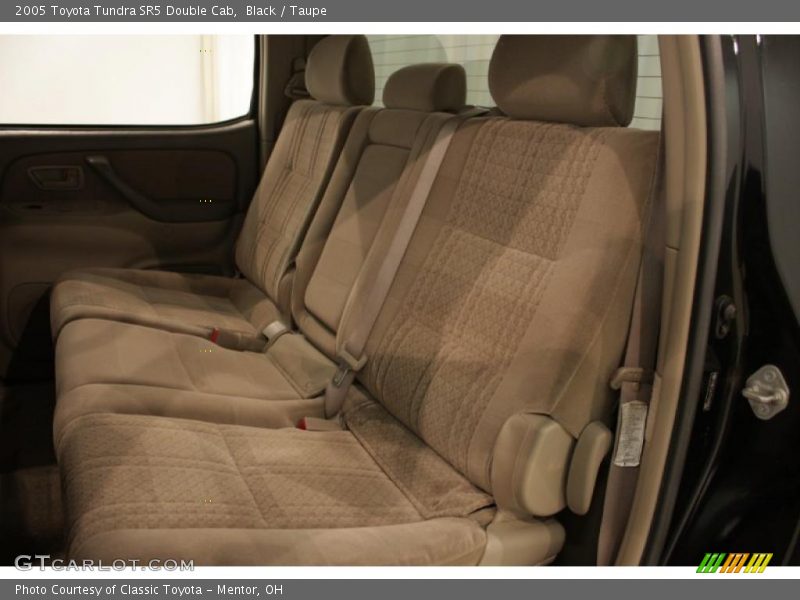 Black / Taupe 2005 Toyota Tundra SR5 Double Cab