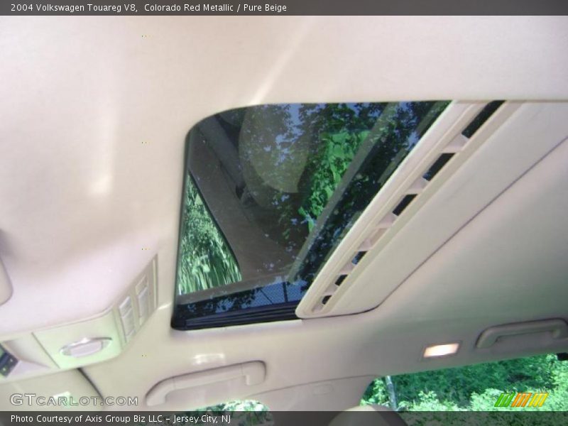 Colorado Red Metallic / Pure Beige 2004 Volkswagen Touareg V8
