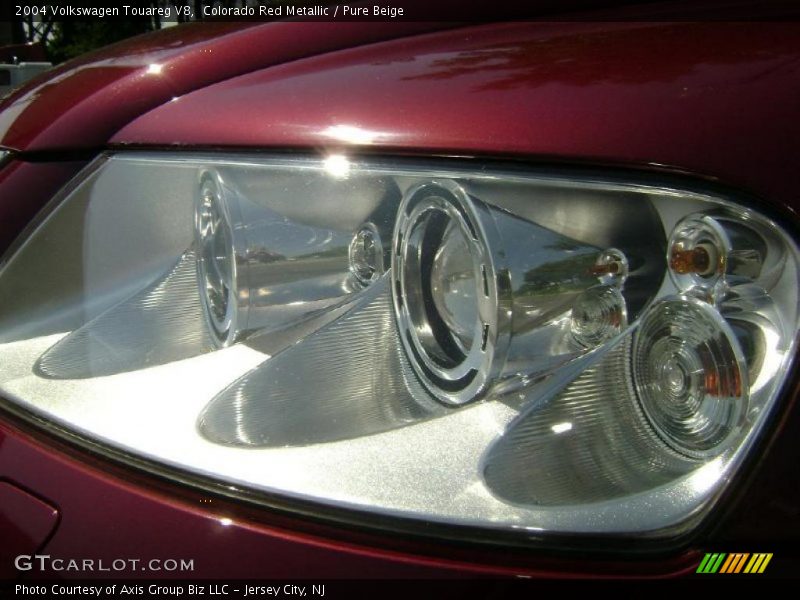 Colorado Red Metallic / Pure Beige 2004 Volkswagen Touareg V8
