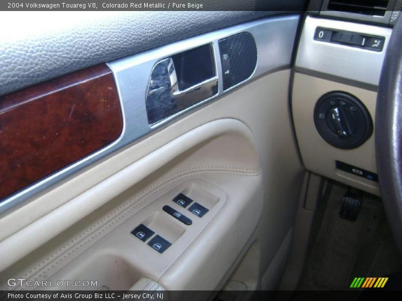 Colorado Red Metallic / Pure Beige 2004 Volkswagen Touareg V8