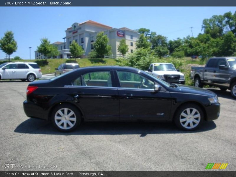 Black / Sand 2007 Lincoln MKZ Sedan