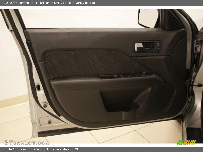 Brilliant Silver Metallic / Dark Charcoal 2010 Mercury Milan I4