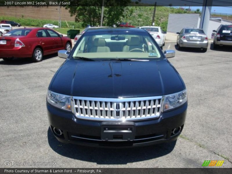 Black / Sand 2007 Lincoln MKZ Sedan