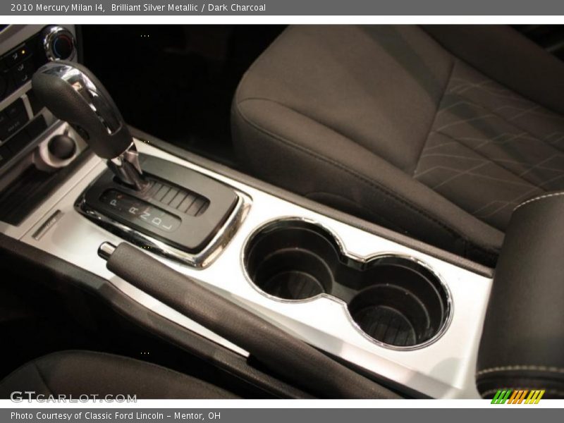 Brilliant Silver Metallic / Dark Charcoal 2010 Mercury Milan I4