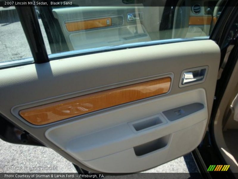 Black / Sand 2007 Lincoln MKZ Sedan