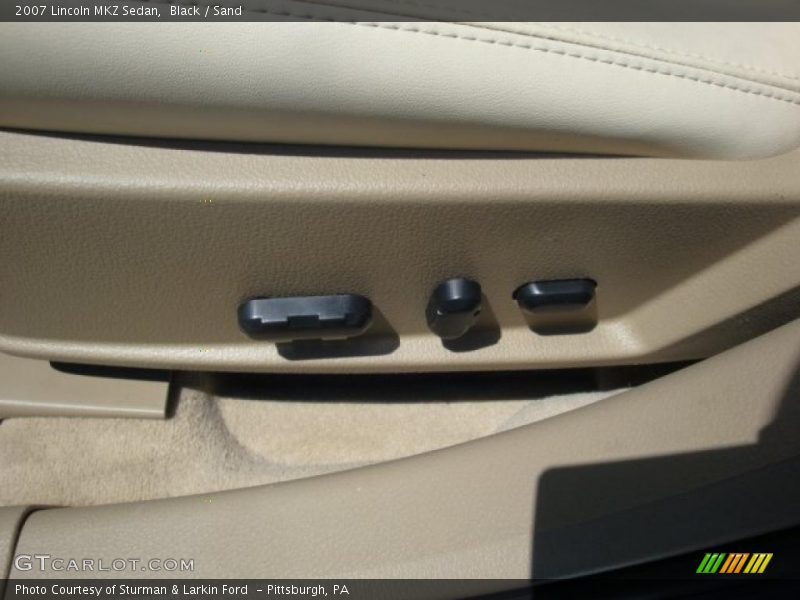 Black / Sand 2007 Lincoln MKZ Sedan