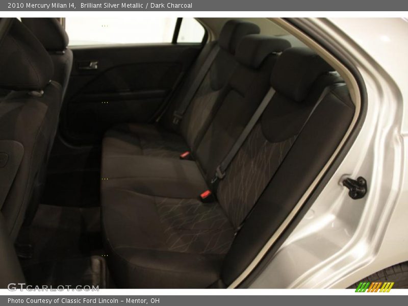 Brilliant Silver Metallic / Dark Charcoal 2010 Mercury Milan I4