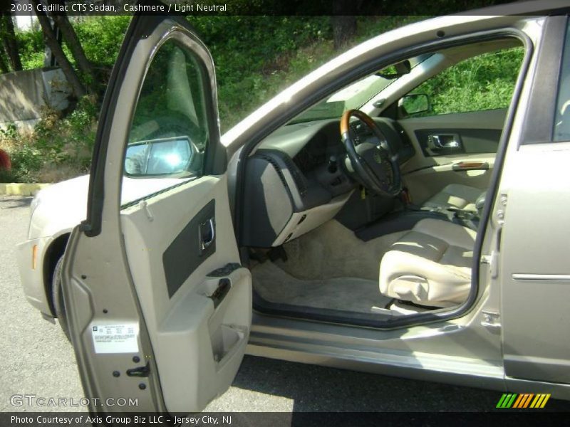 Cashmere / Light Neutral 2003 Cadillac CTS Sedan