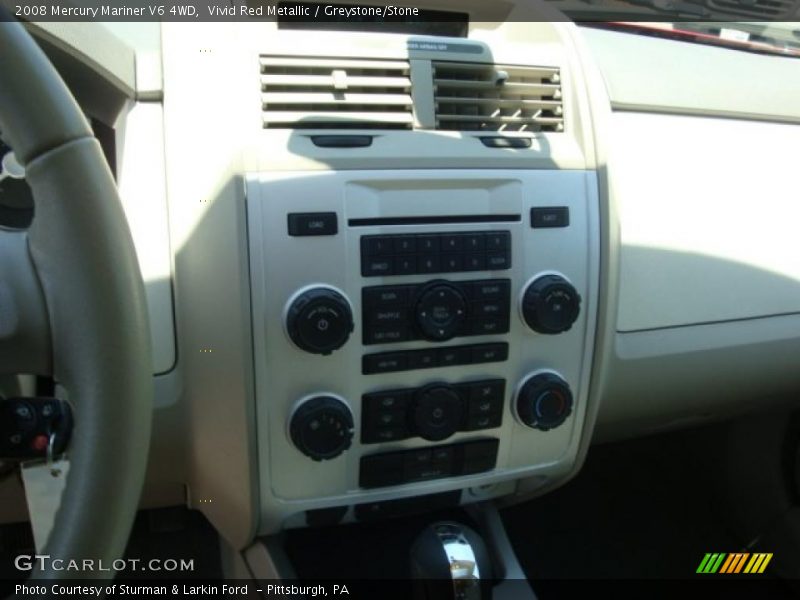 Vivid Red Metallic / Greystone/Stone 2008 Mercury Mariner V6 4WD