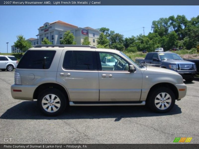 Light French Silk Metallic / Camel 2007 Mercury Mountaineer AWD