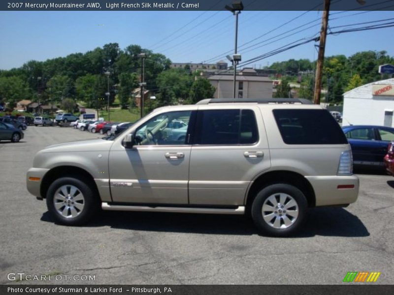 Light French Silk Metallic / Camel 2007 Mercury Mountaineer AWD