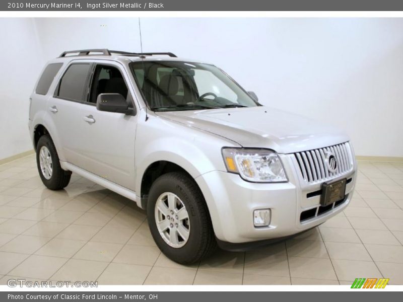 Ingot Silver Metallic / Black 2010 Mercury Mariner I4