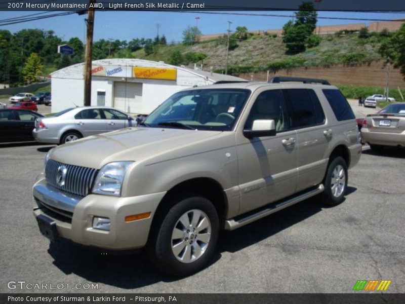 Light French Silk Metallic / Camel 2007 Mercury Mountaineer AWD