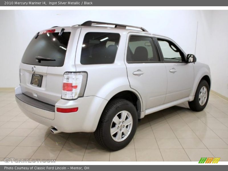 Ingot Silver Metallic / Black 2010 Mercury Mariner I4