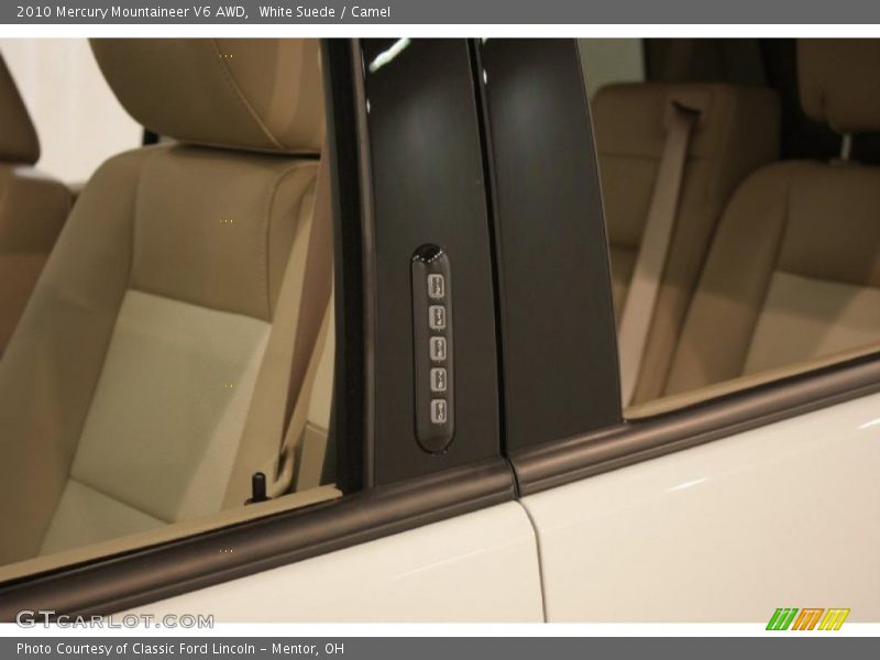 White Suede / Camel 2010 Mercury Mountaineer V6 AWD