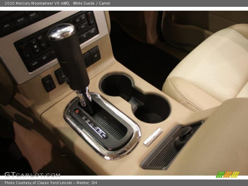 White Suede / Camel 2010 Mercury Mountaineer V6 AWD