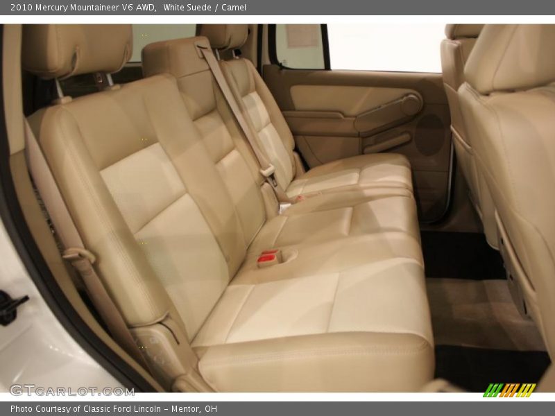 White Suede / Camel 2010 Mercury Mountaineer V6 AWD