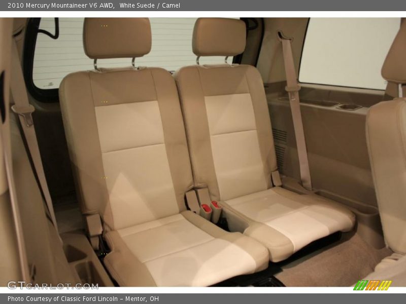 White Suede / Camel 2010 Mercury Mountaineer V6 AWD