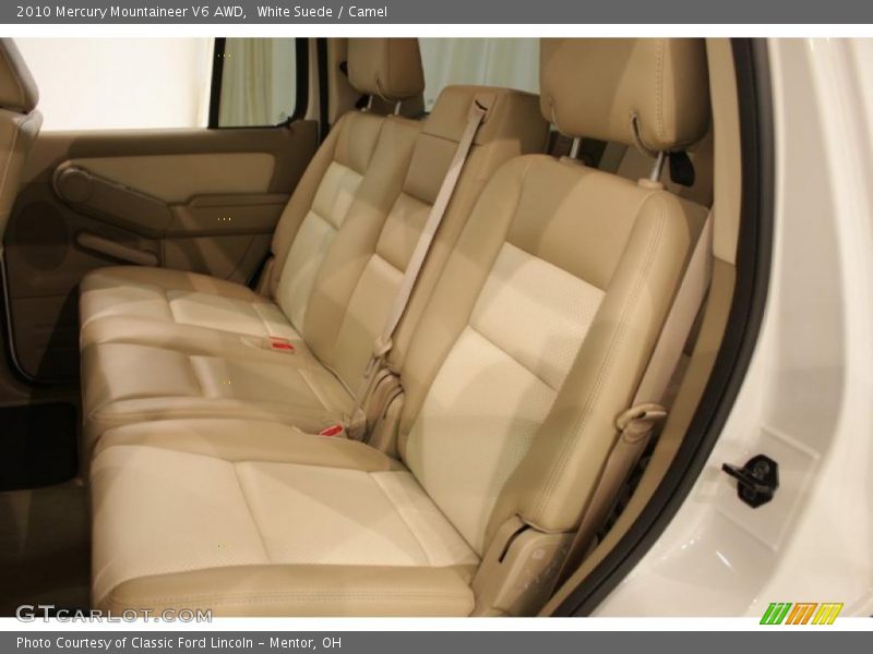 White Suede / Camel 2010 Mercury Mountaineer V6 AWD