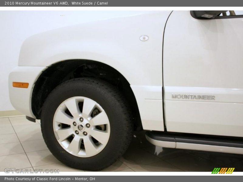 White Suede / Camel 2010 Mercury Mountaineer V6 AWD