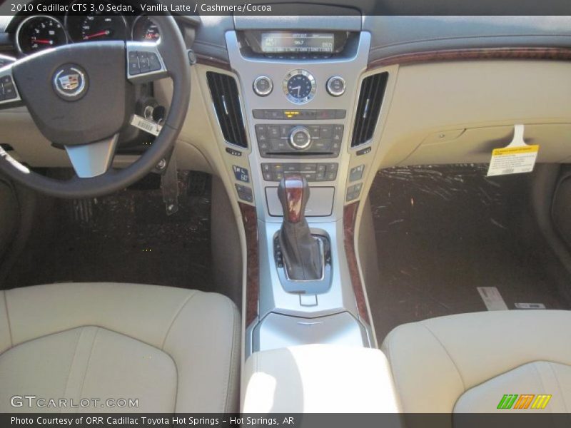 Vanilla Latte / Cashmere/Cocoa 2010 Cadillac CTS 3.0 Sedan