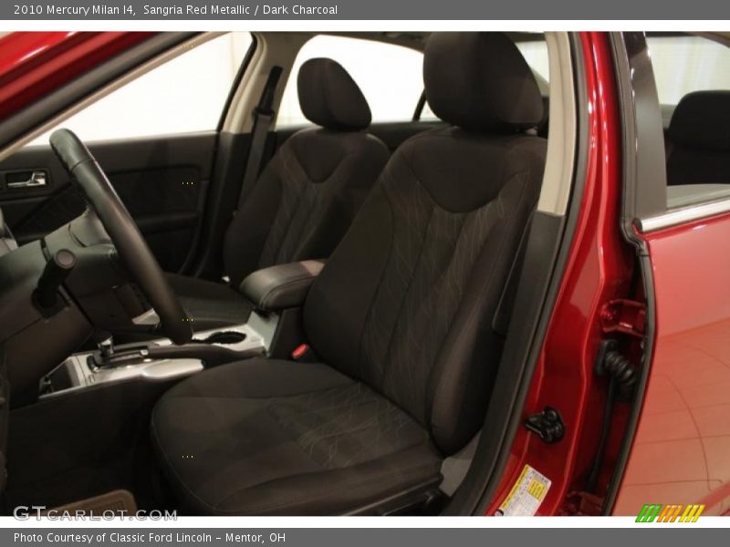 Sangria Red Metallic / Dark Charcoal 2010 Mercury Milan I4