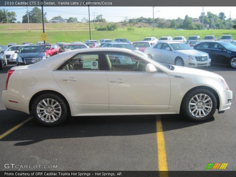 Vanilla Latte / Cashmere/Cocoa 2010 Cadillac CTS 3.0 Sedan