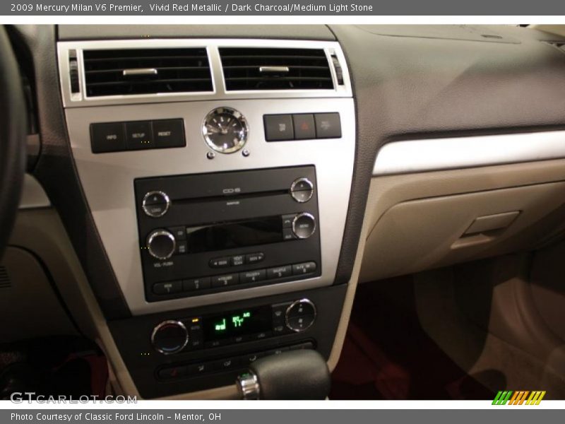 Vivid Red Metallic / Dark Charcoal/Medium Light Stone 2009 Mercury Milan V6 Premier