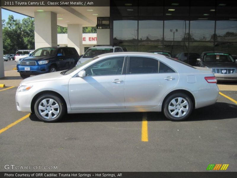 Classic Silver Metallic / Ash 2011 Toyota Camry LE