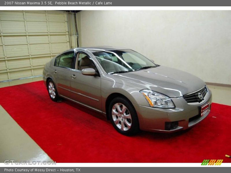 Pebble Beach Metallic / Cafe Latte 2007 Nissan Maxima 3.5 SE