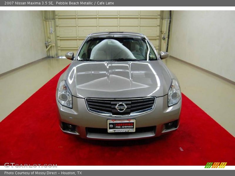 Pebble Beach Metallic / Cafe Latte 2007 Nissan Maxima 3.5 SE